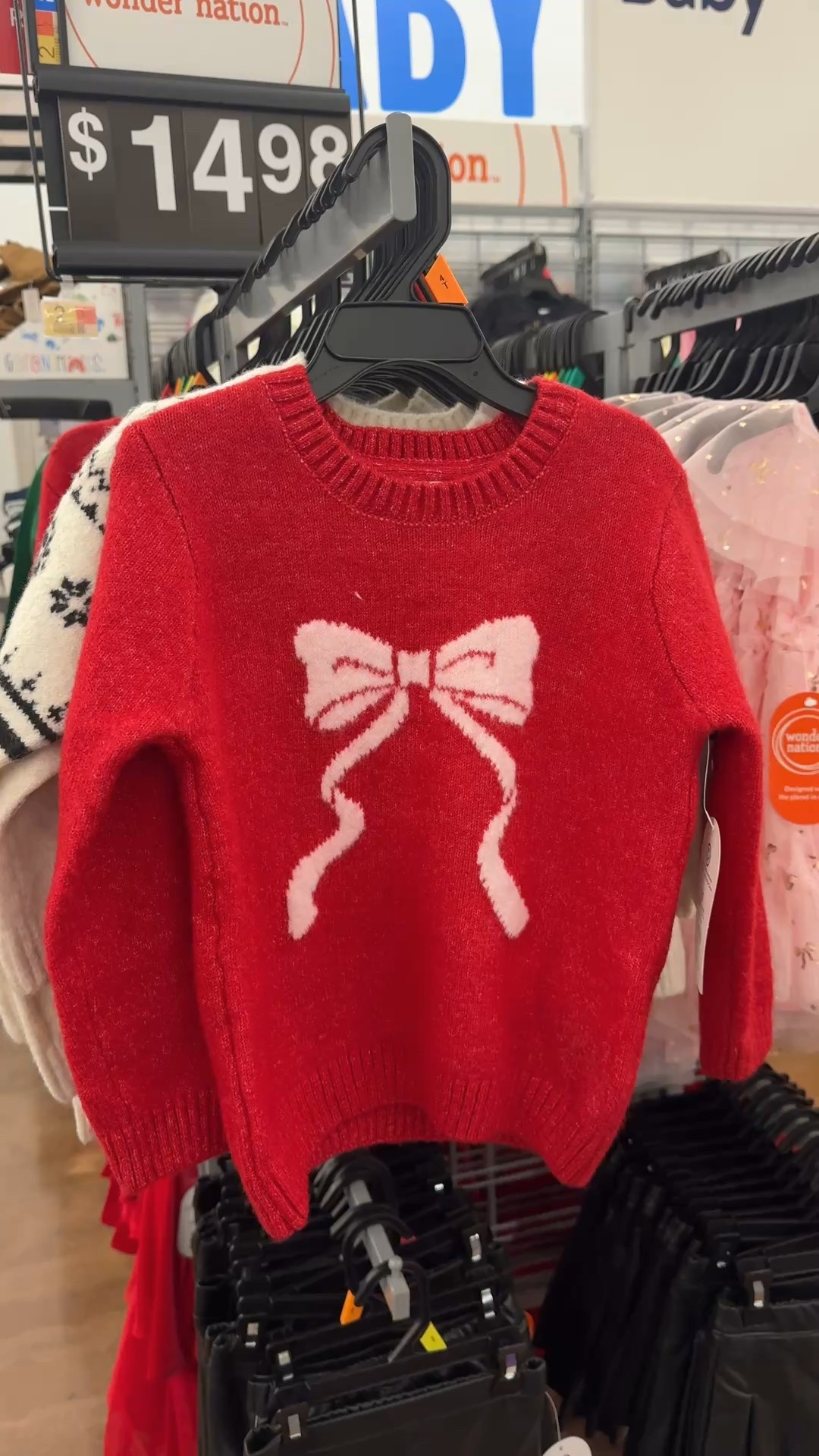 Perfect girly holiday sweater 🎀

#LTKKids #LTKSeasonal #LTKHoliday