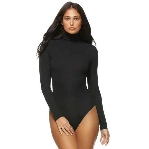 Sofia Jeans by Sofia Vergara Women’s Turtleneck Bodysuit | Walmart (US)