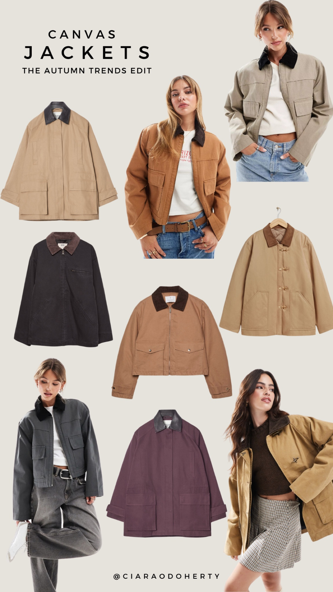 Canvas & field jackets - my favourite outerwear of the season 🍂🤎

#LTKautumn #LTKireland #LTKeurope