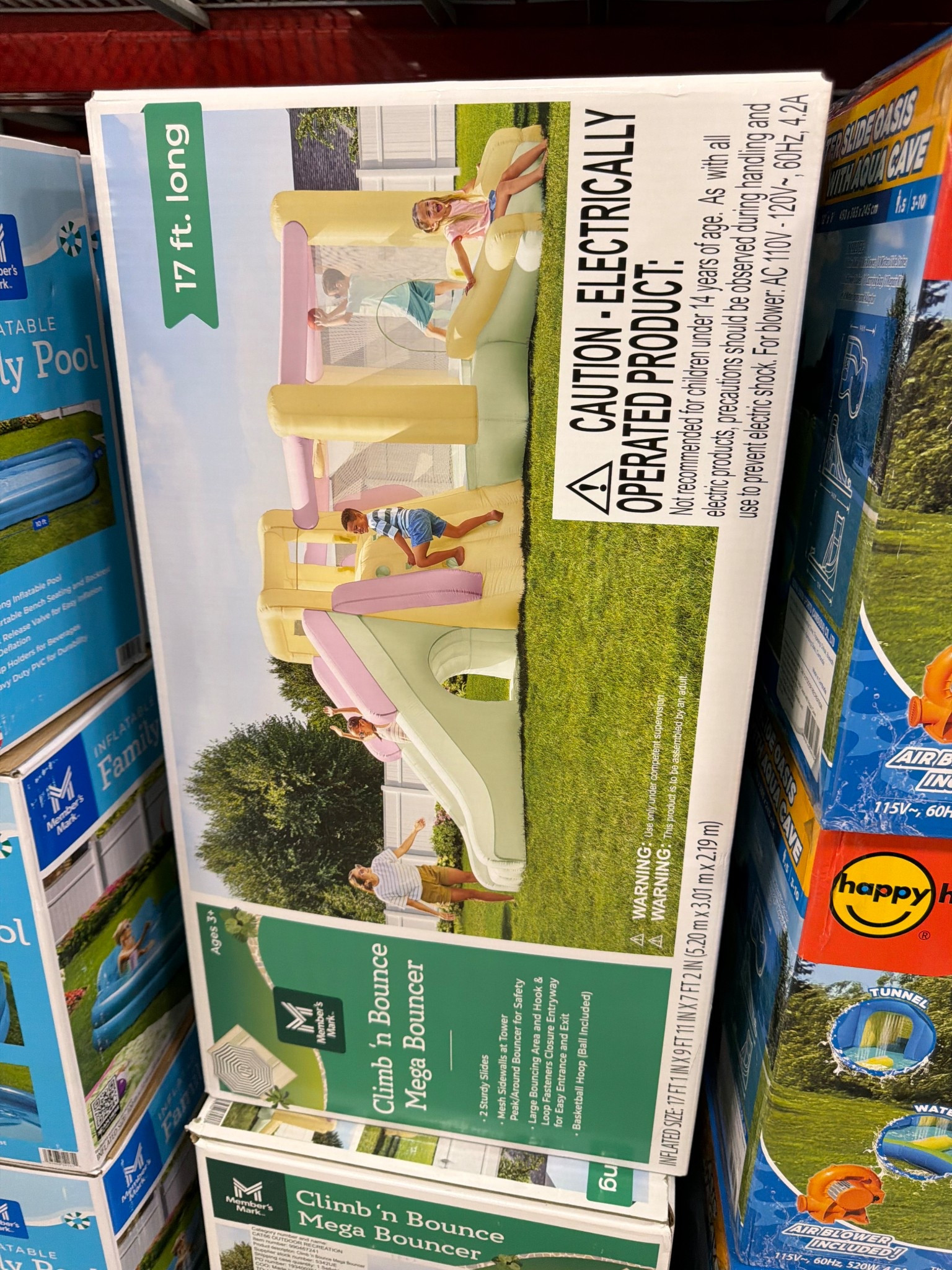 Summer backyard FUN just got a major upgrade 🙌
This Climb ‘n Bounce Mega Bouncer is basically a mini adventure park at home — bounce area, slides, climbing, and tons of space for active play! Perfect for keeping the kids moving and entertained for hours 🌞

Obsessed with creating easy backyard memories like this 🫶 Linked this inflatable + more outdoor summer must-haves! 

#LTKFamily #LTKKids #LTKHome #LTKFinds #BackyardFun #OutdoorToys #BounceHouse #SummerFun #BirthdayParties #SummerMustHaves #KidsSummerFun #BackyardPlay #InflatableFun

#LTKHome #LTKKids #LTKmomlife