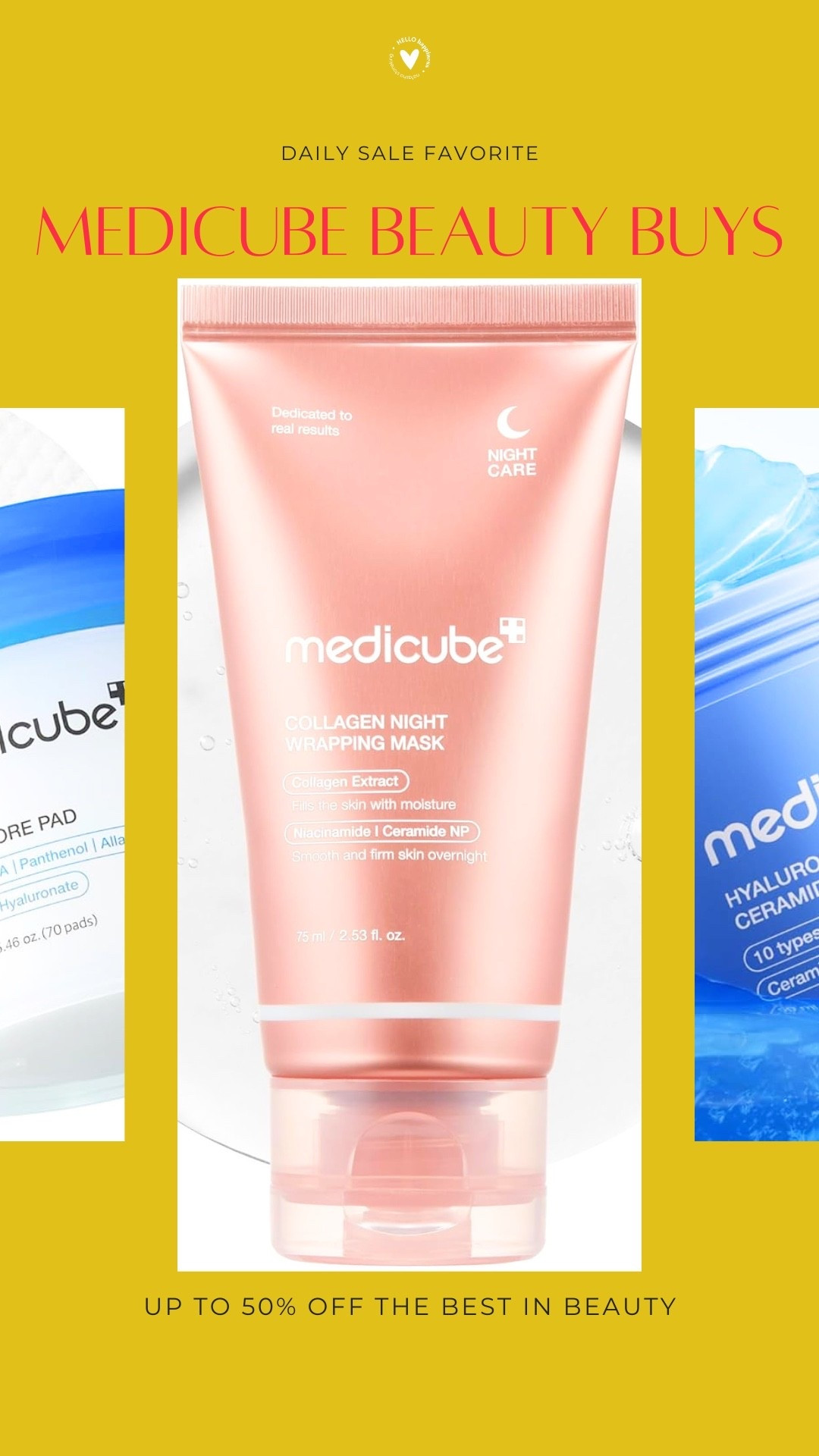 Glow while you sleep ✨ up to 50% off my fav Medicube skincare!

#LTKBeauty #LTKgrwm #LTKSaleAlert