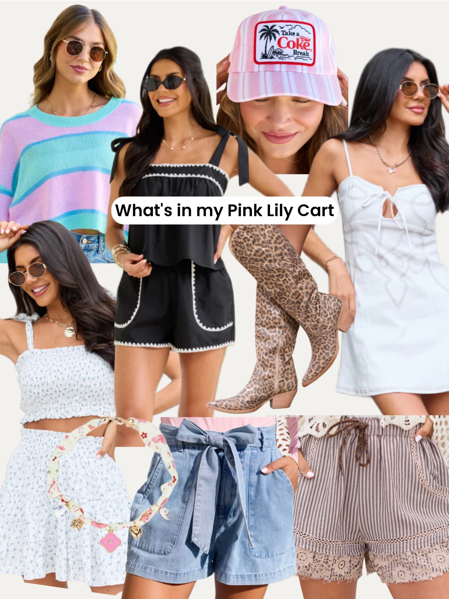 Pink Lily - spend $125 and get a free MAMA shirt 💕 

Cowgirl boots - country concert - country outfit - western style - summer - Diet Coke graphic hat - summer and spring shorts - spring outfits - matching spring set - scalloped - 

#LTKFestival #LTKSeasonal