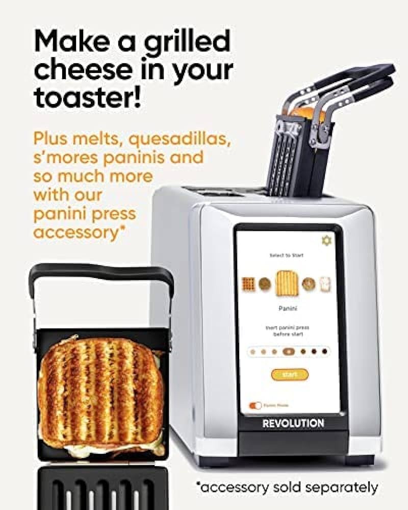 Revolution R180S High-Speed Touchscreen Toaster, 2-Slice Smart Toaster with Patented InstaGLO Tec... | Amazon (US)