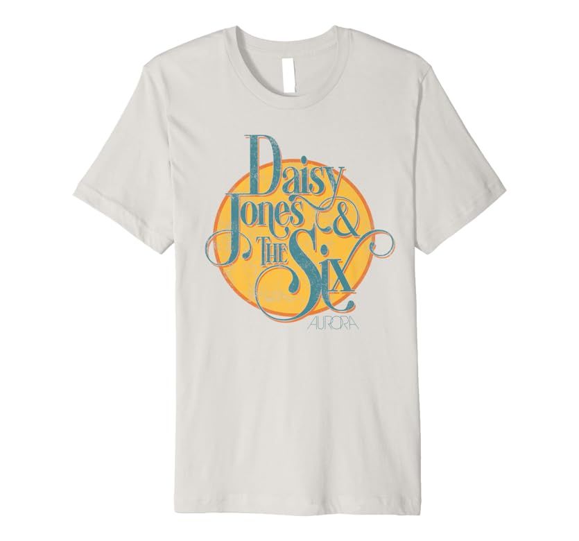 Daisy Jones & the Six - Vintage Circle Logo Premium T-Shirt | Amazon (US)