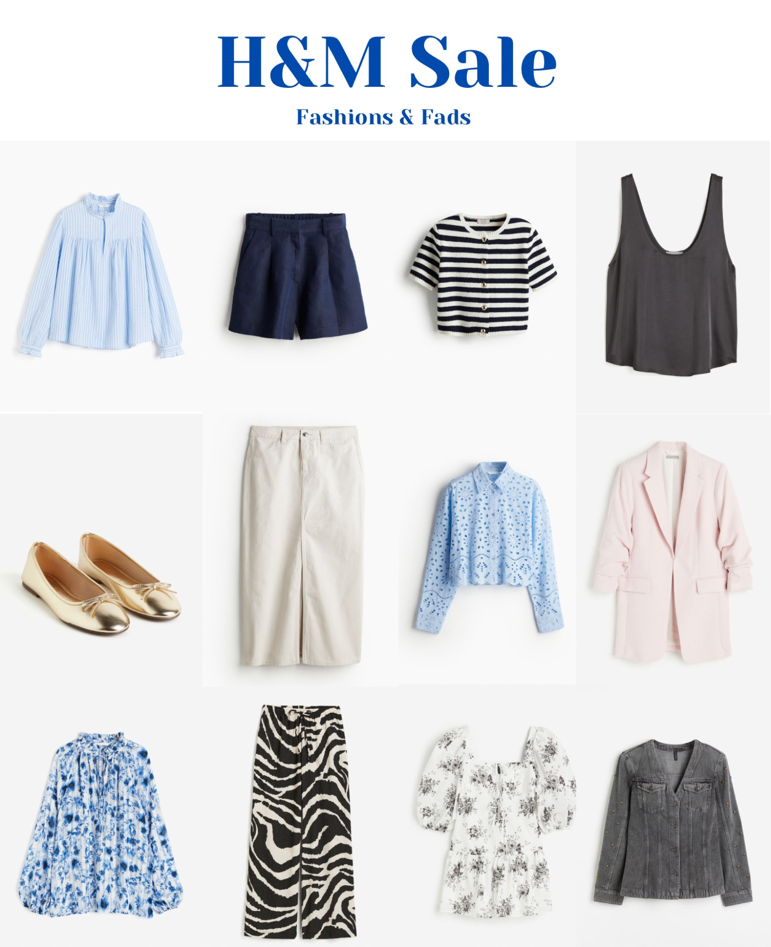 H&M 25% off today only!!!!



Work tops
Workwear
Eyelet top
Ballet flats
Gold shoes
Wide leg pants
Pull on pants
Blazer
Short sleeve top
Sweater
Linen shorts
Tank top
Collared shirt
Floral dress
Blouse
Denim top
Studded


#LTKworkwear #LTKsalealert #LTKfindsunder50