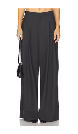 Easy Pleated Wide Leg Trouser | Revolve Clothing (Global)