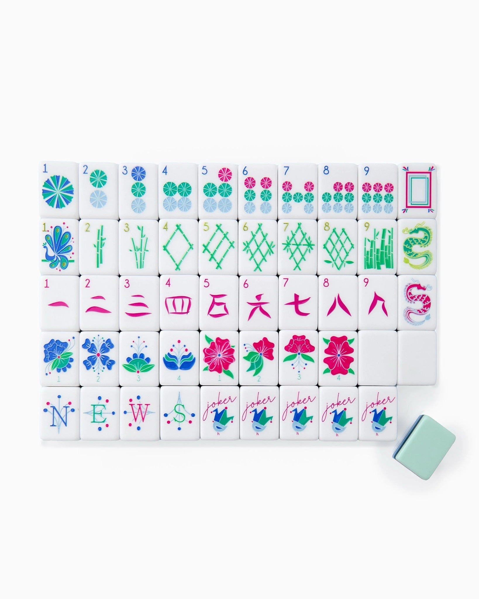 Mahjong tiles in Birdie
