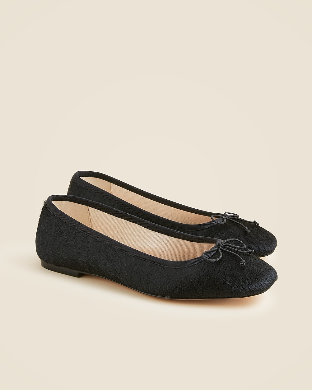 Quinn ballet flats in calf hair | J. Crew US