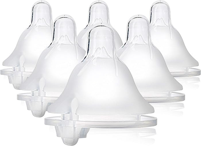 Evenflo Feeding Piece of 6 Balance Plus Wide Neck Nipples for The Balance Plus Wide Neck Baby Bot... | Amazon (US)