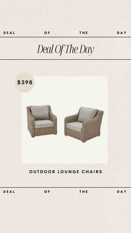 Deal of the Day - Walmart Outdoor Lounge Chairs // only $398 for set & has really great reviews! 

trending home finds, walmart outdoor, walmart patio, walmart home, outdoor living deals, affordable outdoor living finds, affordable outdoor chairs, budget friendly outdoor chairs, walmart drawls, walmart furniture 

#LTKSeasonal #LTKHome