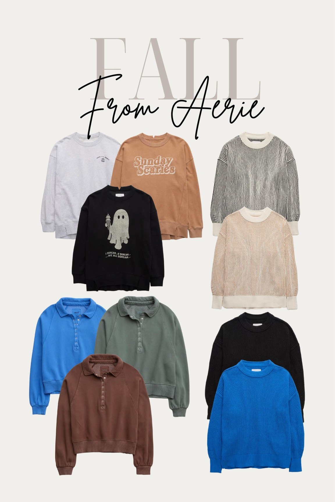 Loving the new fall drop at Aerie!
