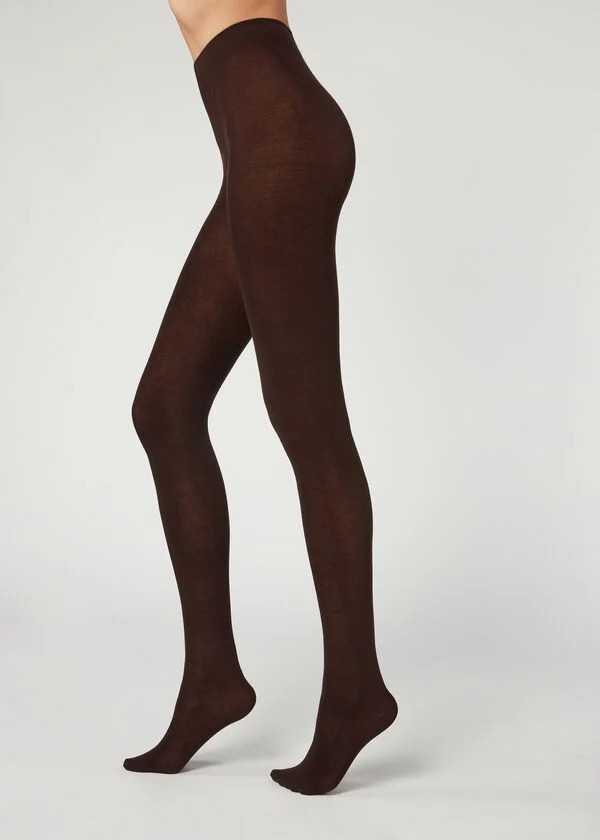 Super Opaque Tights with Cashmere - Opaque Tights - Calzedonia | Calzedonia US