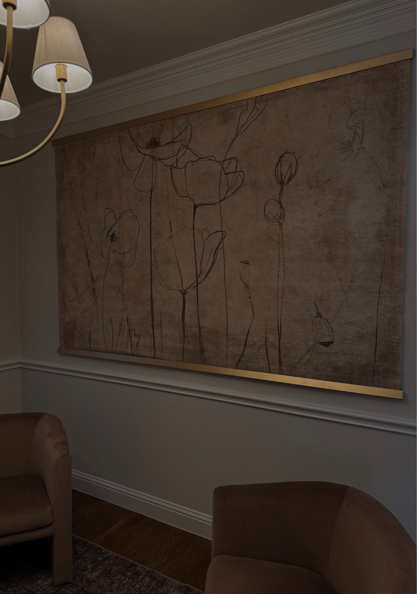 my favorite art piece in our house!! It is HUGE!! posting full room later but linking the furniture now too. 

#LTKU #LTKSeasonal #LTKhome