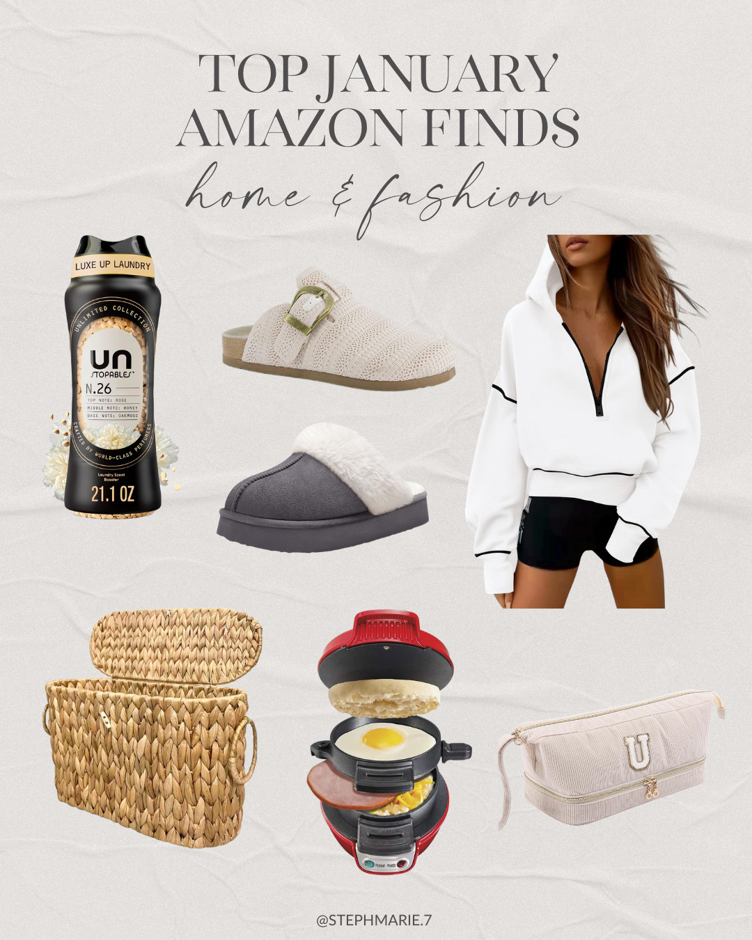 My top favorite home & fashion purchases from Amazon in January! These slippers are so comfortable and I love this basket for storage that still looks cute.  

 #LTKOver40