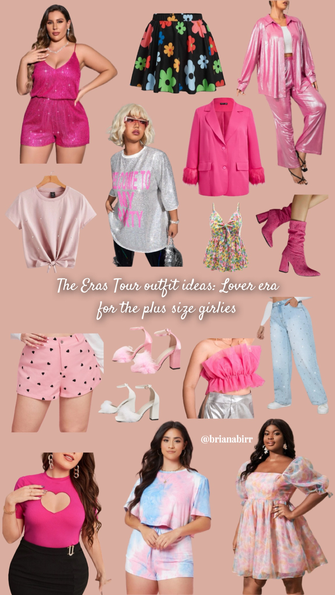 outfit ideas for the Taylor Swift tour next summer ; The Eras Tour outfit inspiration, plus size outfit, concert outfit, Lover era, Lover outfits, Taylor Swift outfits, plus size style, plus size, girly outfit, pink outfit, Shein, Shein style, Shein plus size, curvy girl, curvy girl outfit, curvy girl style, cheap outfit, outfits under $25, easy outfit idea

#LTKshoecrush #LTKsalealert #LTKcurves