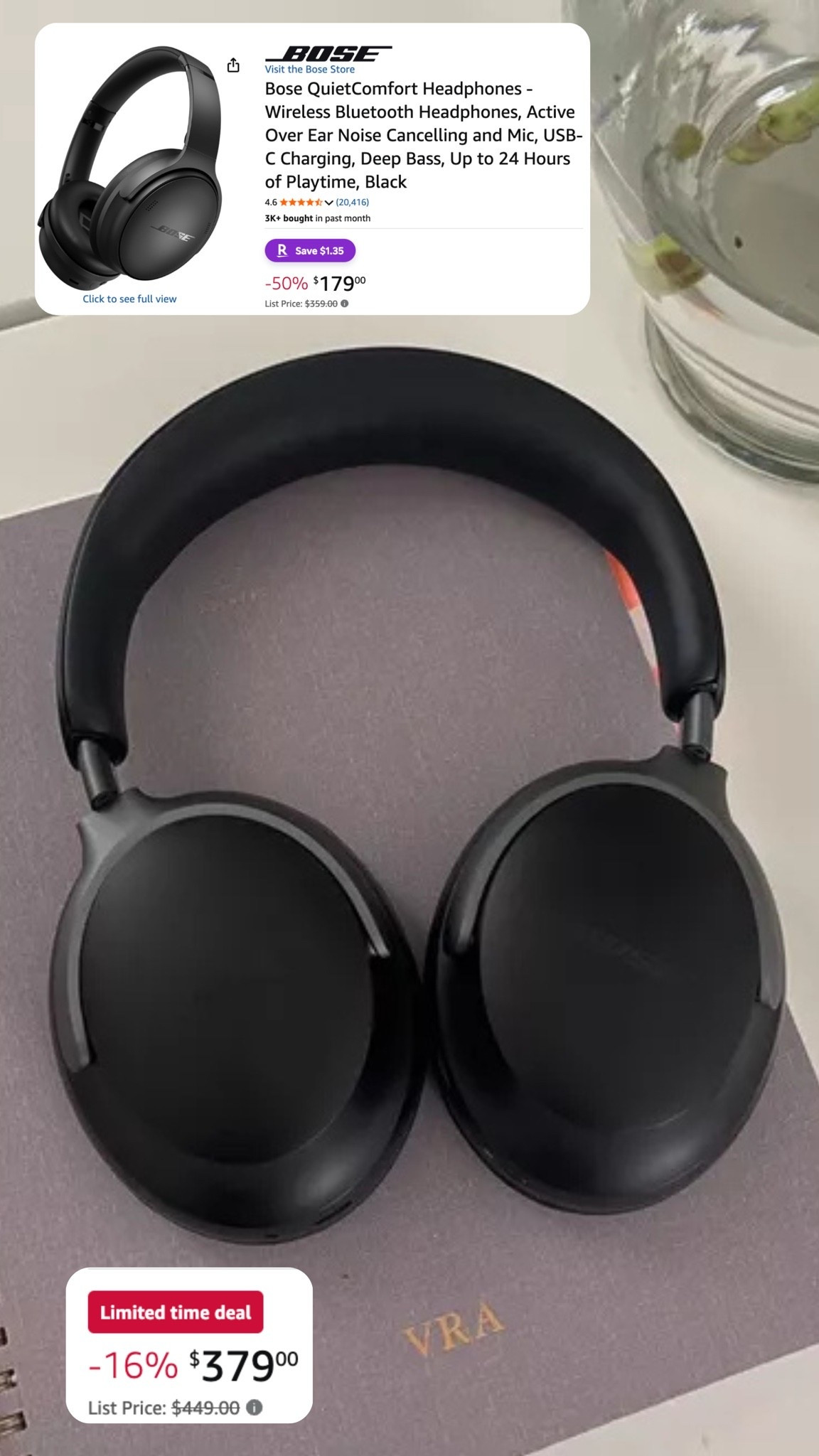 [6/23/26] Bose on sale for prime day!!! I LOVE these noise cancelling headphones by Bose so much - I got the ultra that are a bit more expensive, but linking the cheaper model that’s also on sale

#LTKSaleAlert