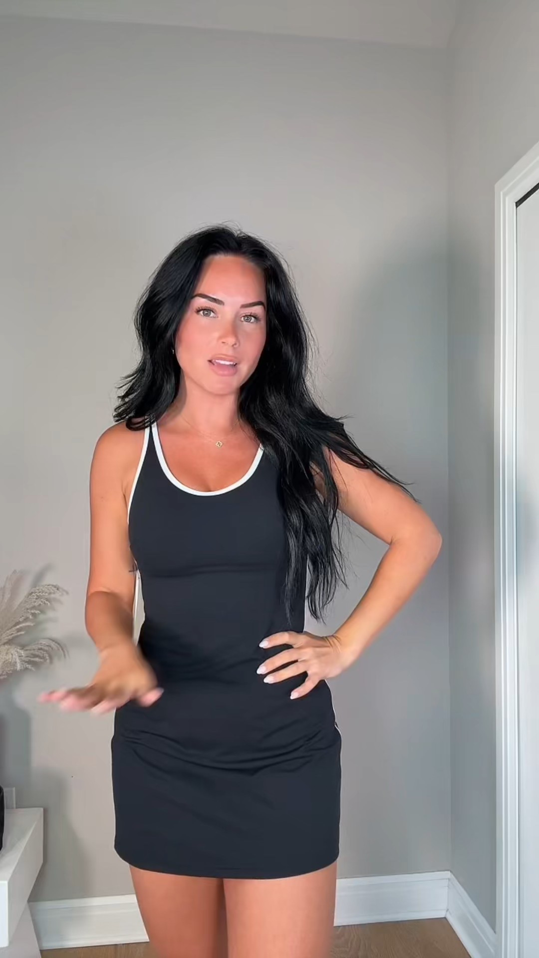 Love this new athletic dress from lululemon 🖤

My sizing 5’7, 145lbs, 32dd
I’m wearing a size smalll tank

#LTKFindsUnder100 #LTKStyleTip #LTKSummerEdit