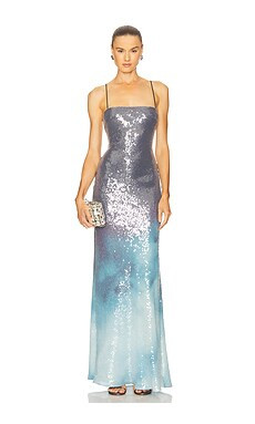 SAU LEE Melrose Dress in Blue Multi from Revolve.com | Revolve Clothing (Global)