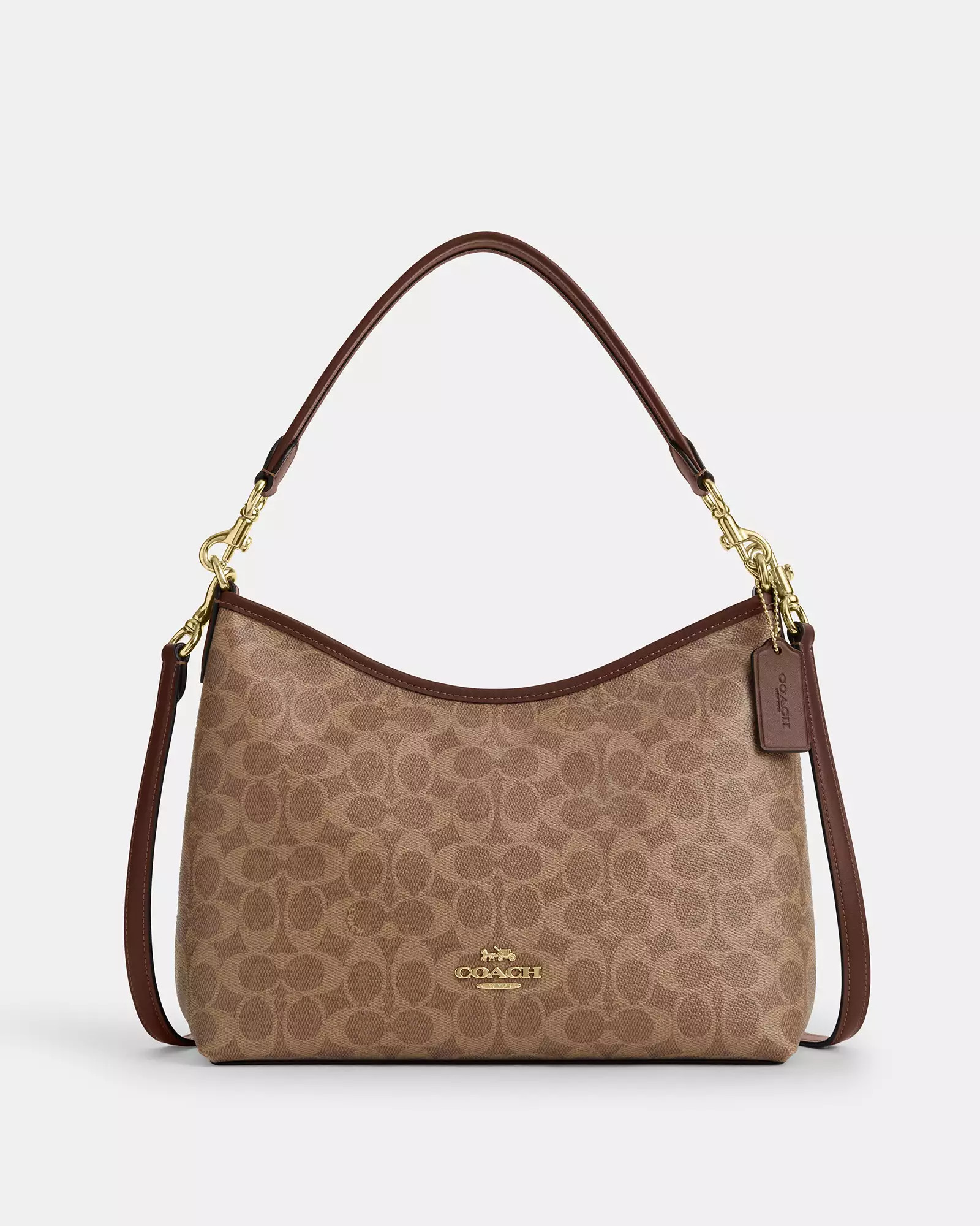 Laurel Shoulder Bag In Signature Canvas | Coach (UK)