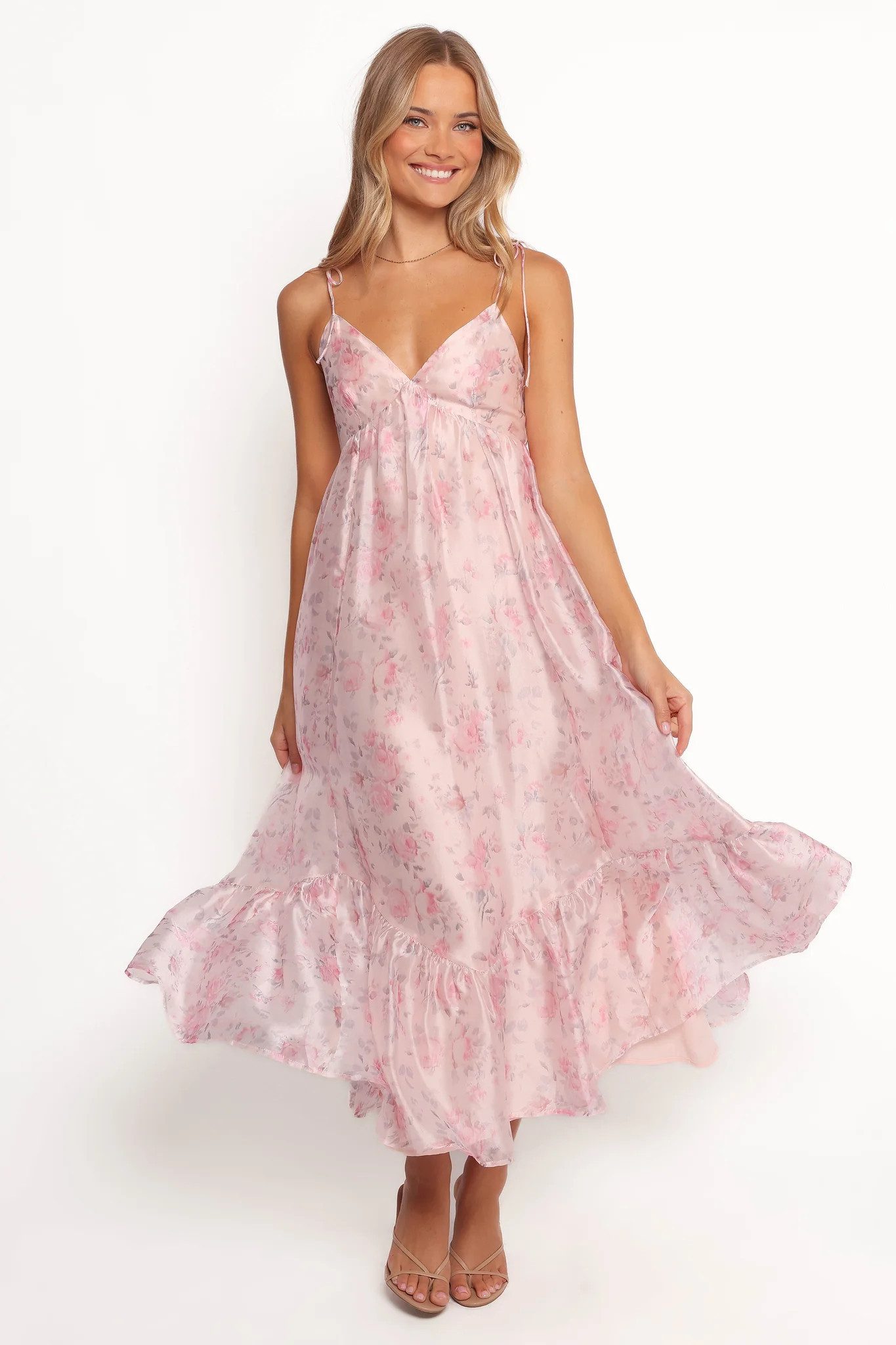 Xanthe Maxi Dress - Pink Floral | Petal & Pup (US)
