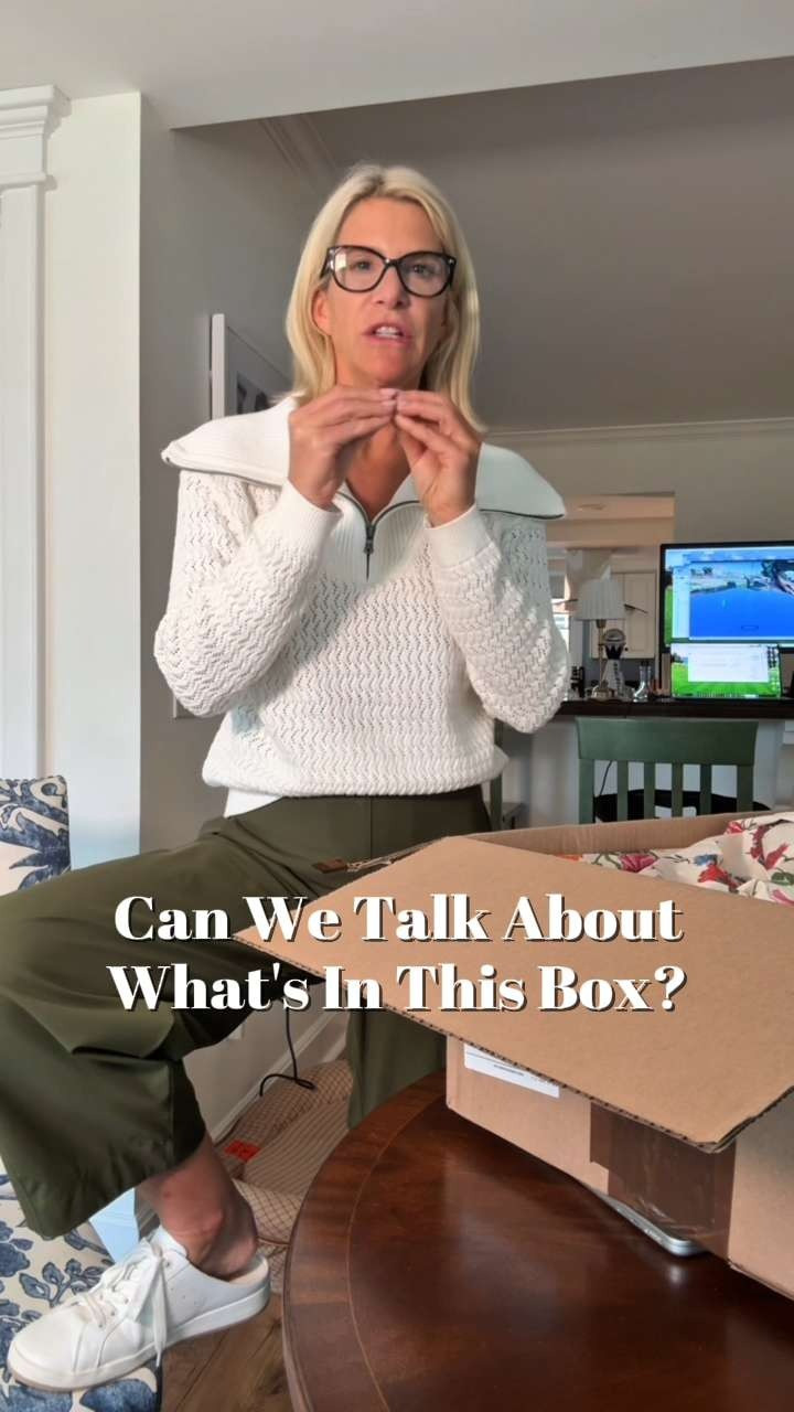 I love an unboxing because sometimes you just know the second you see something in person. This collection had me at navy and white. The prints are beautiful, the fabrics are even better than I expected, and there is one dress in this box that I'm already planning to wear to a wedding later this month.  Safe to say this one was a very happy delivery day. 

 #LTKgrwm #LTKootd #LTKstorytime