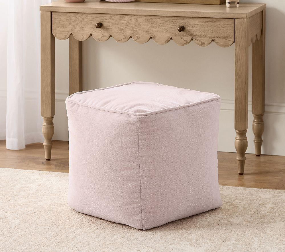 Bean-Filled Vanity Stool | Pottery Barn Kids