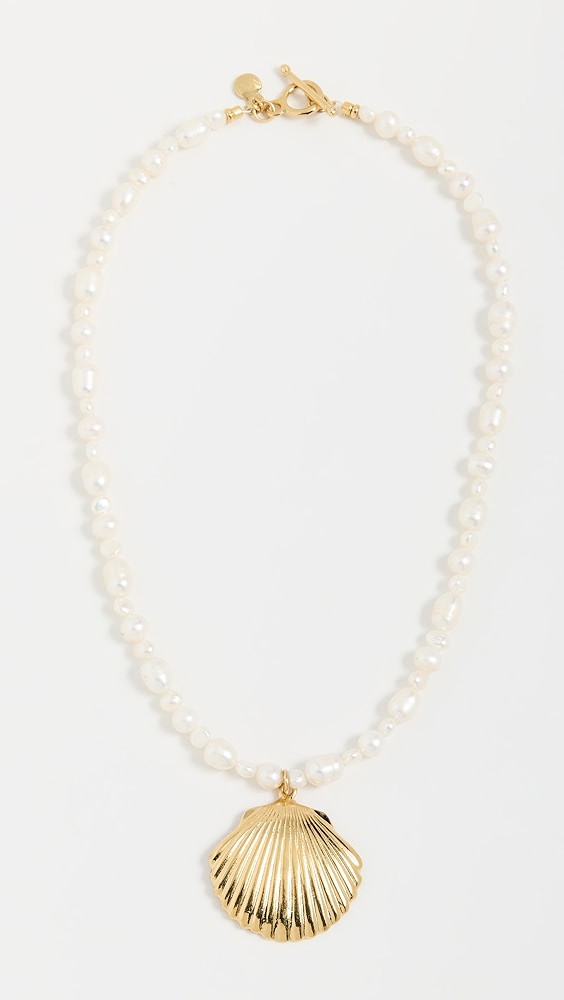 MAYAMAR Shell and Pearl Necklace | Shopbop | Shopbop
