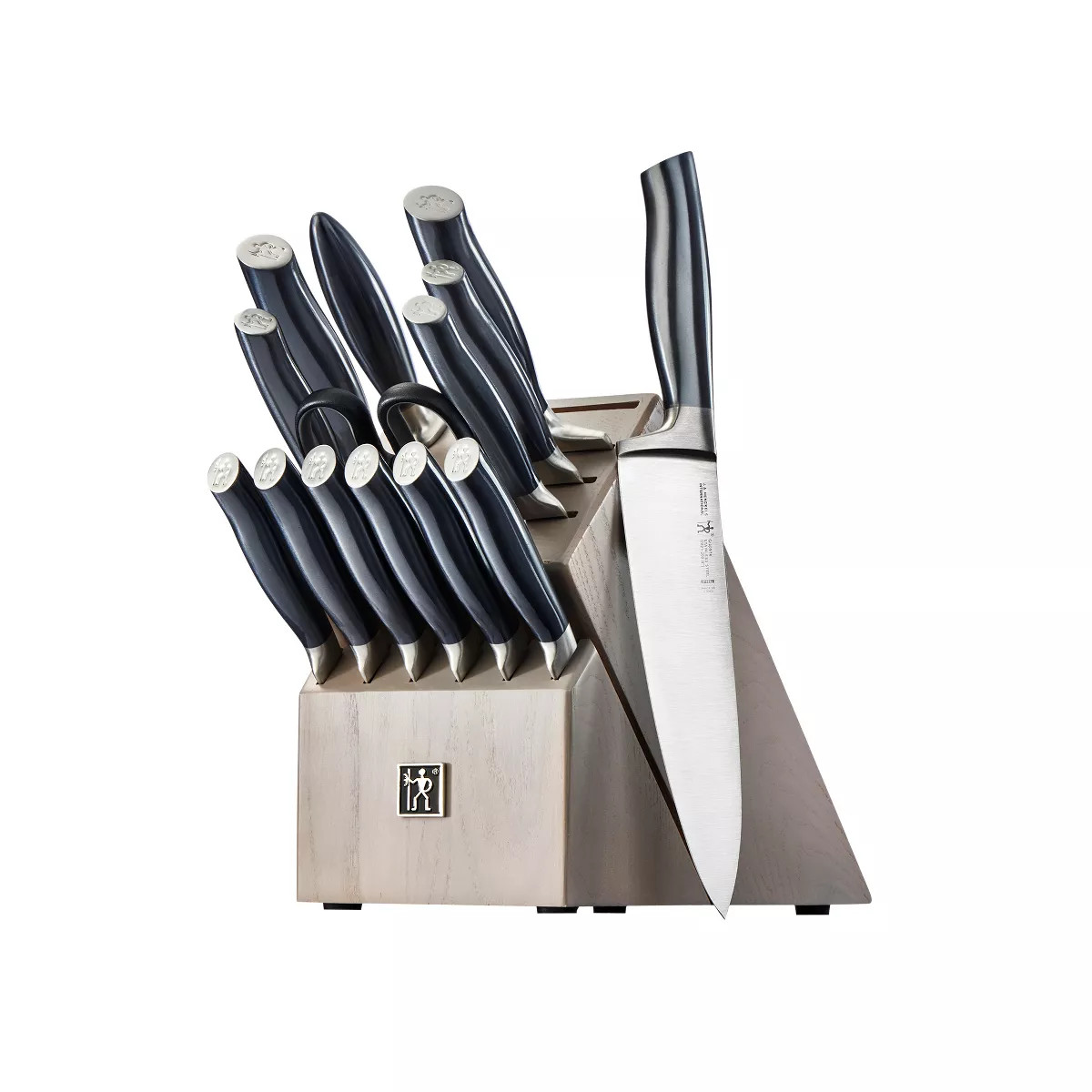 Henckels Forged Graphite 15pc Knife Block Set: Stainless Steel Kitchen Knives, Dishwasher-Safe, L... | Target
