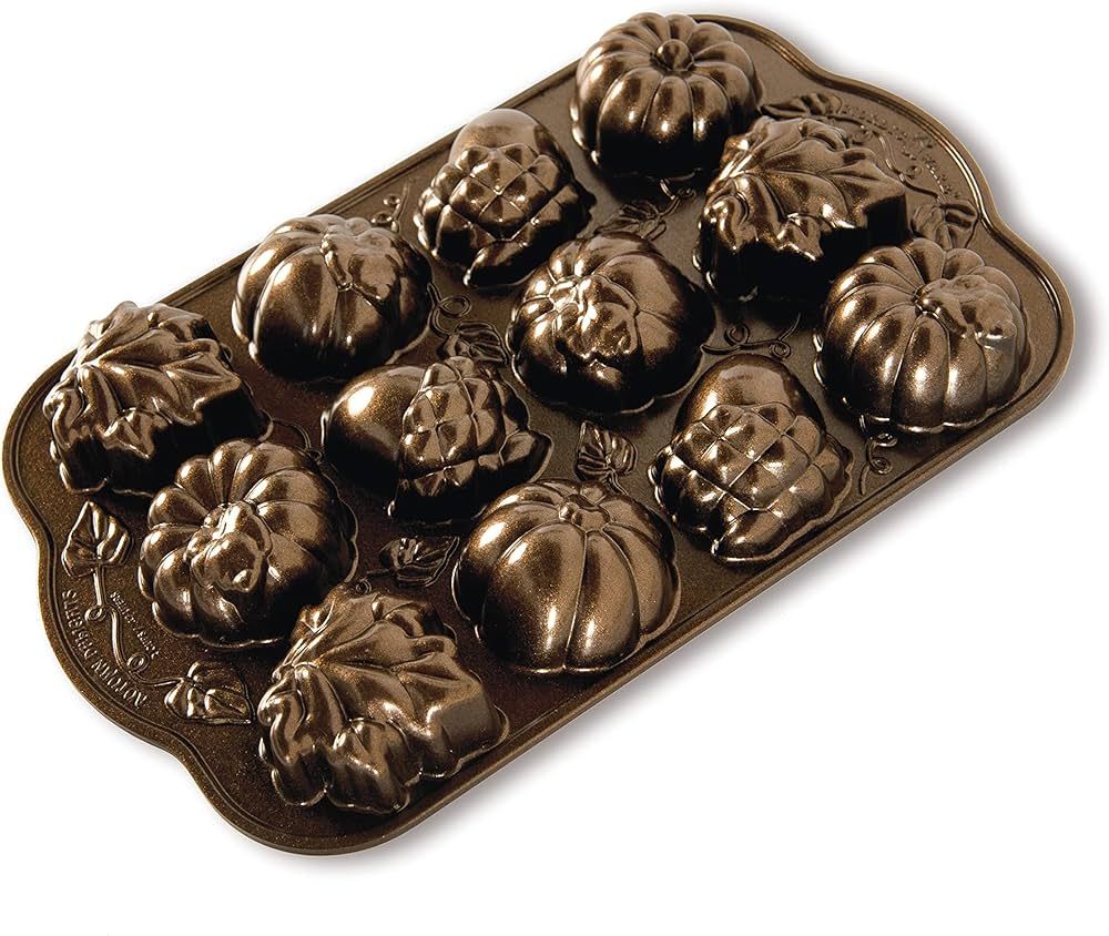 Nordic Ware Autumn Delights Cakelet Pan | Amazon (US)