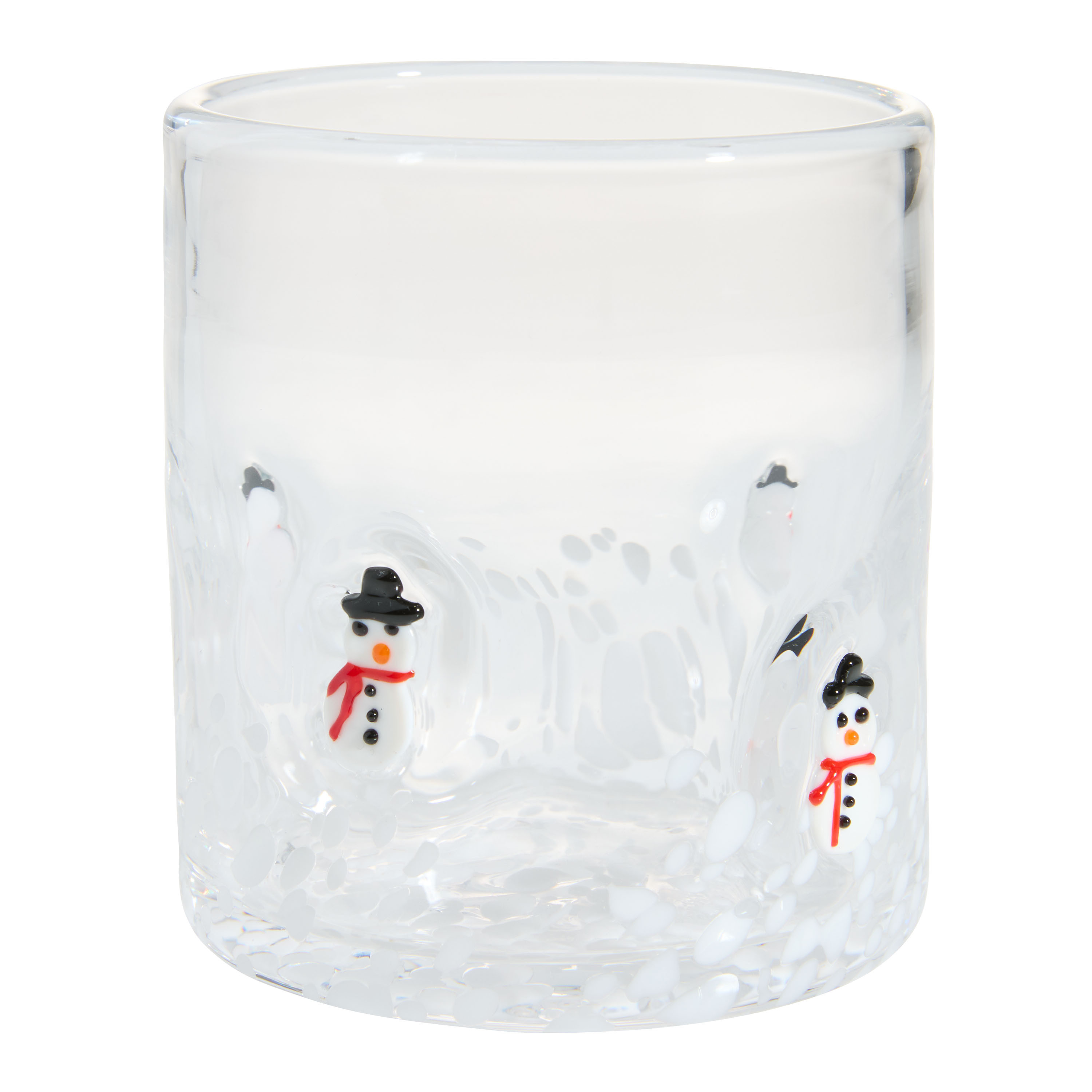 Charm Christmas Inlay Double Old Fashioned Glass | World Market