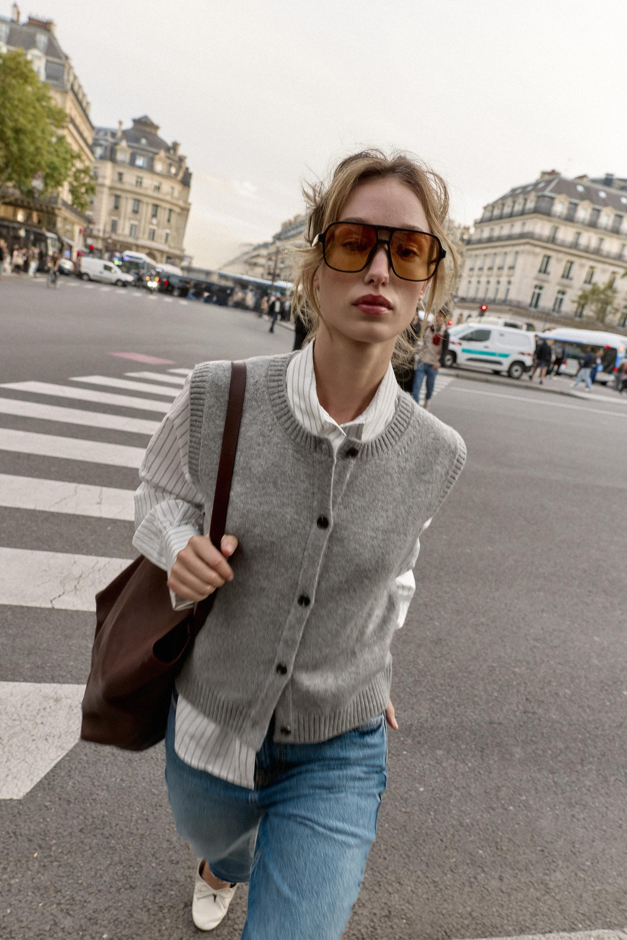 SOFT KNIT VEST | Zara UK