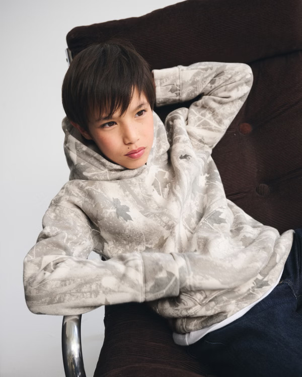 essential icon hoodie | Abercrombie & Fitch (US)