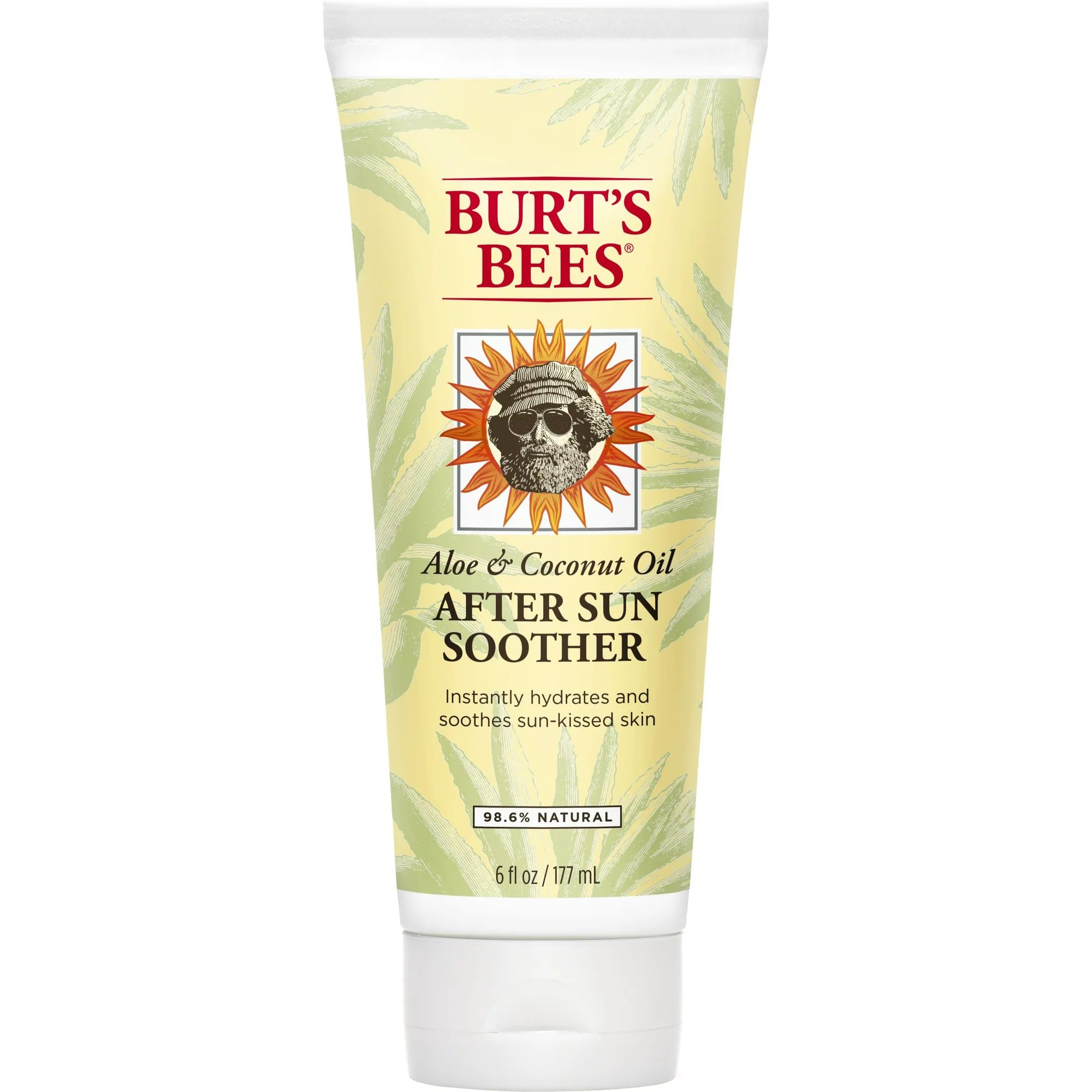 Burt's Bees Aloe & Coconut Oil After-Sun Soother, 6 Oz | Walmart (US)