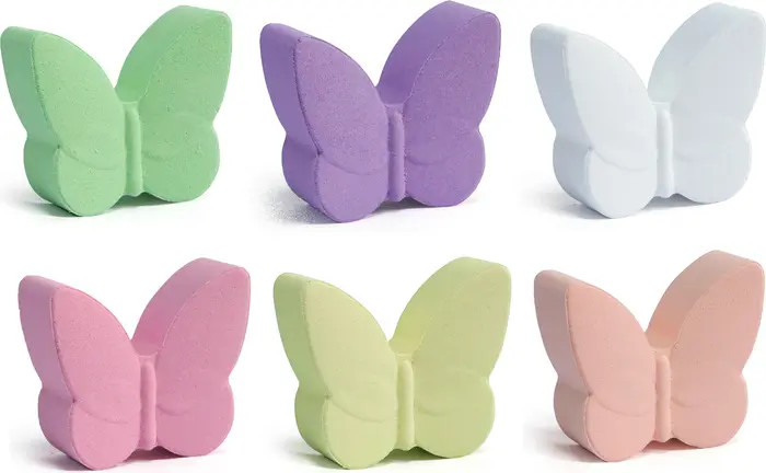 PURSONIC Aromatherapy Butterflies Bath Bombs 6 Pack | Nordstrom | Nordstrom