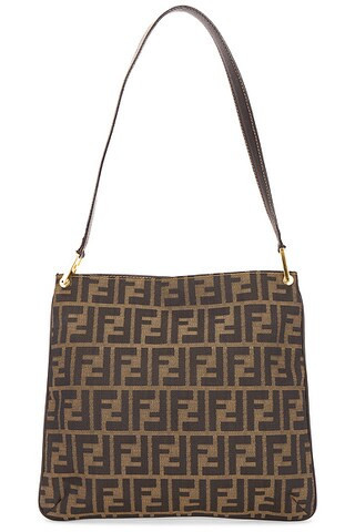 fendi Fendi Zucca Shoulder Bag in Brown - Brown. Size all. | FWRD 