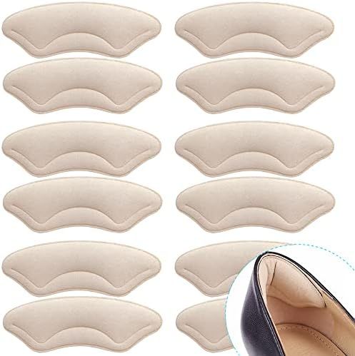 Amazon.com: Comfowner 6 Pairs Heel Cushion Pads | Soft Shoe Grips Liners | Self-Adhesive Foot Care P | Amazon (US)
