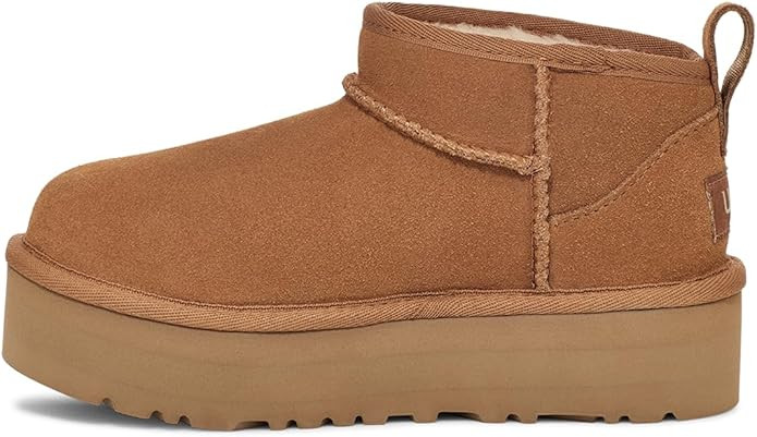 UGG Girl's Classic Ultra Mini Platform Ankle Boot | Amazon (US)
