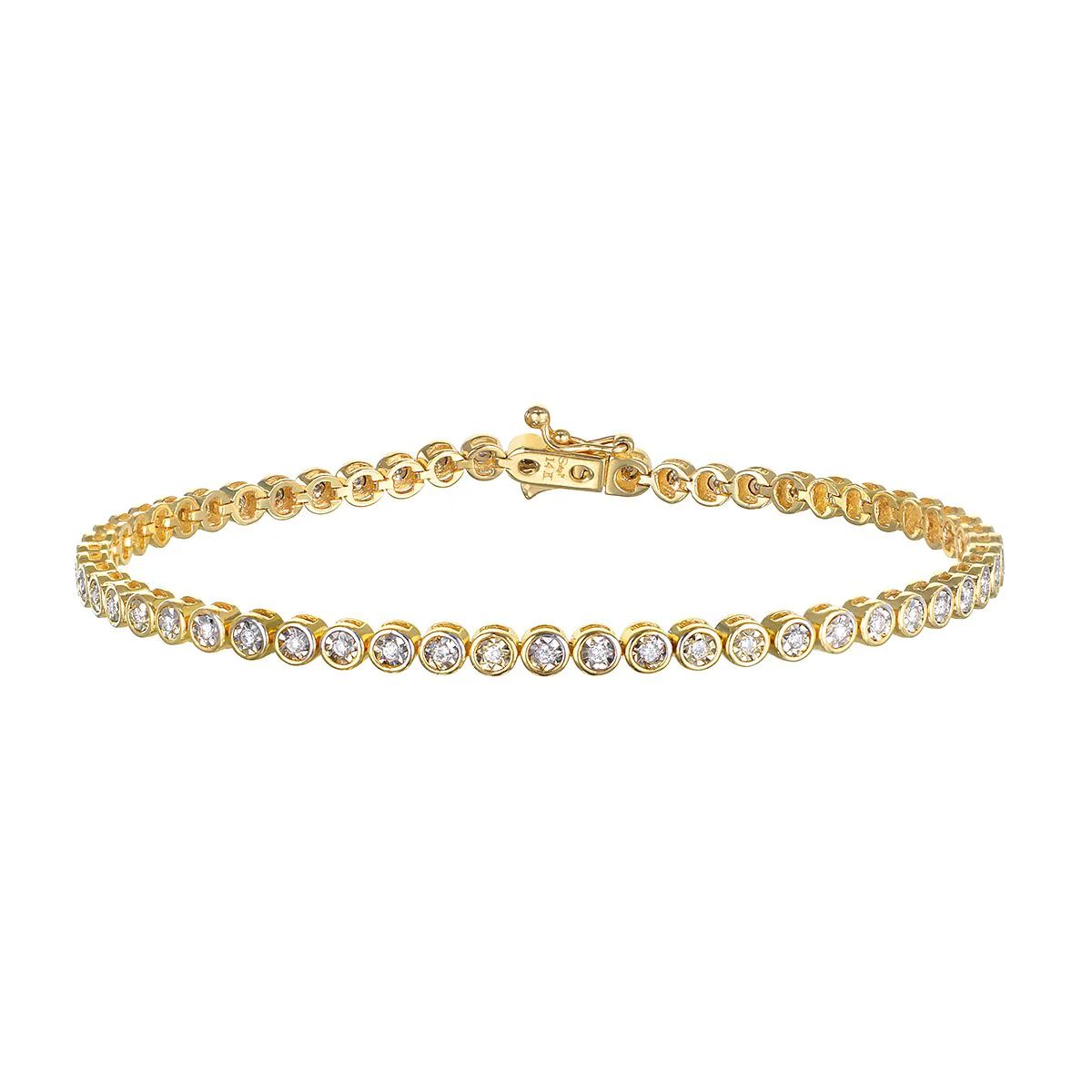 Diamond 14kt Gold Tennis Bracelet | Satya Jewelry