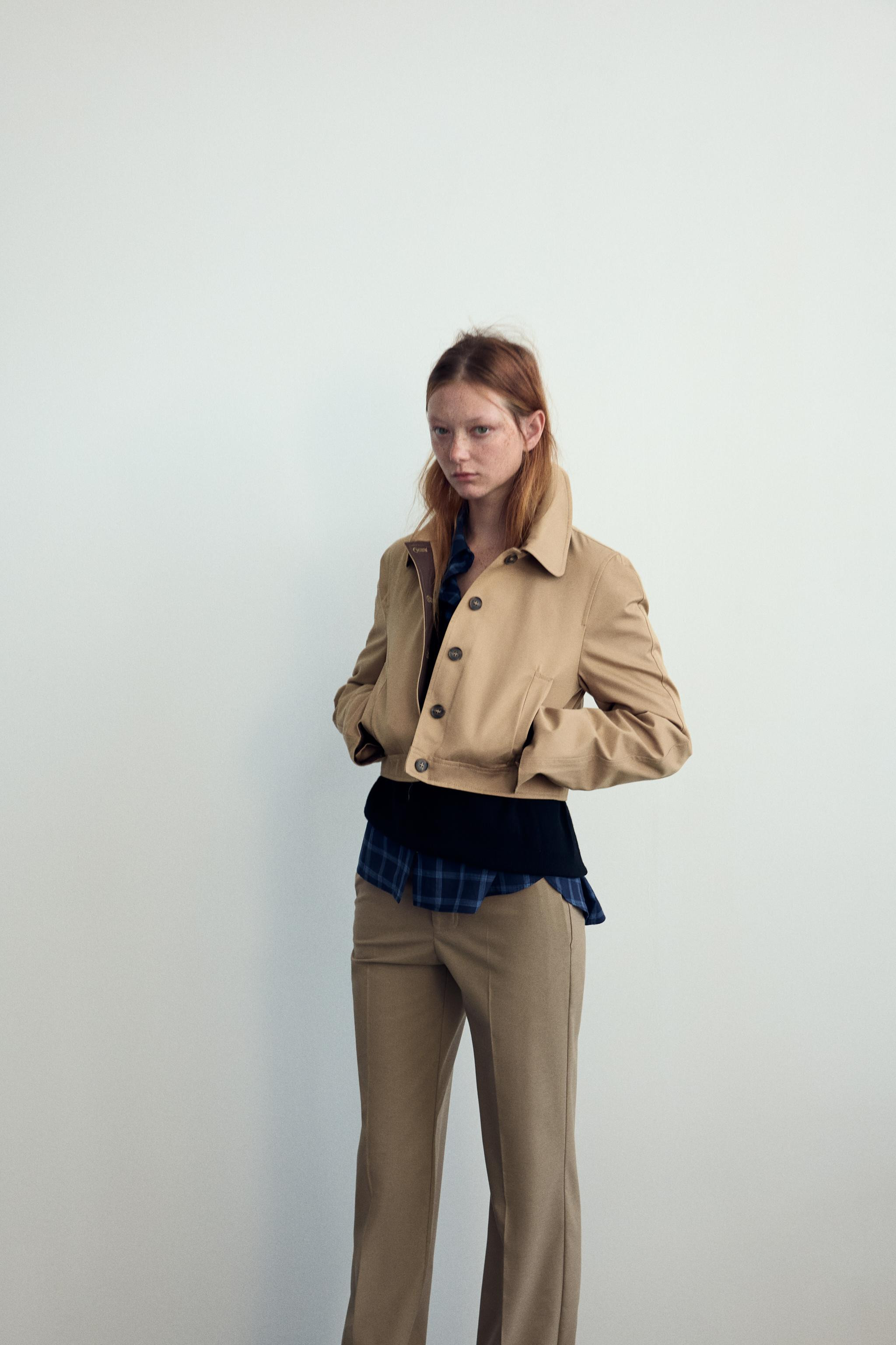 SHIRT TRENCH COAT | Zara US