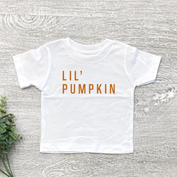 Lil' Pumpkin Original Tee | Little Pumpkin Shirt | Lil' Pumpkin Fall Shirt | Toddler Halloween Sh... | Etsy (US)