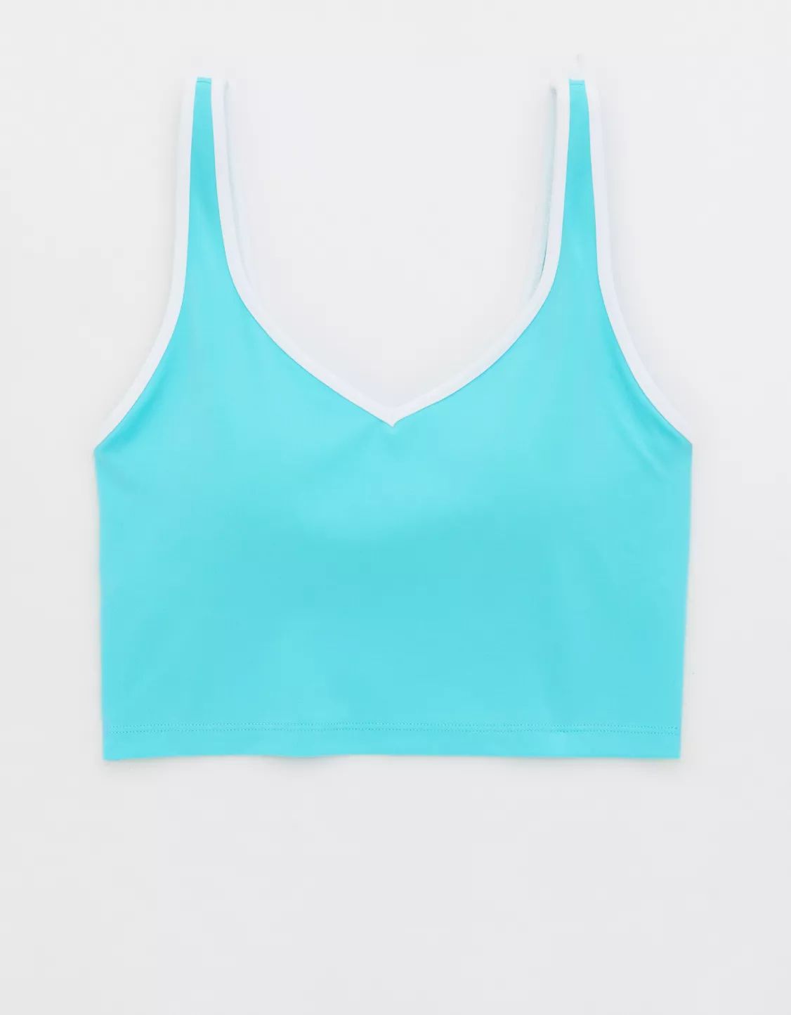 OFFLINE By Aerie Real Me Low Key Longline Sports Bra | American Eagle Outfitters (US & CA)