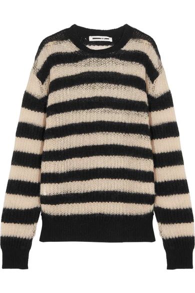 Striped wool-blend sweater | NET-A-PORTER (US)