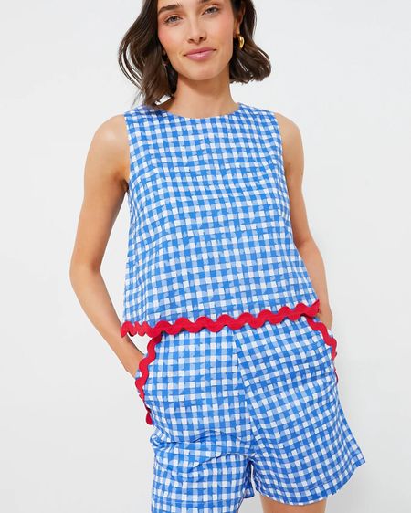Cutest scalloped set for the Fourth of July! Gingham matching set 4th of July outfit and more new arrivals! Tuckernuck style 

#LTKFindsUnder50 #LTKStyleTip #LTKSaleAlert