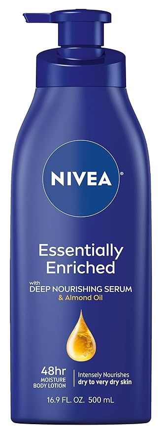 NIVEA Essentially Enriched Body Lotion,Dry to Very Dry Skin, 16.9 Fl Oz, Package may vary | Amazon (US)