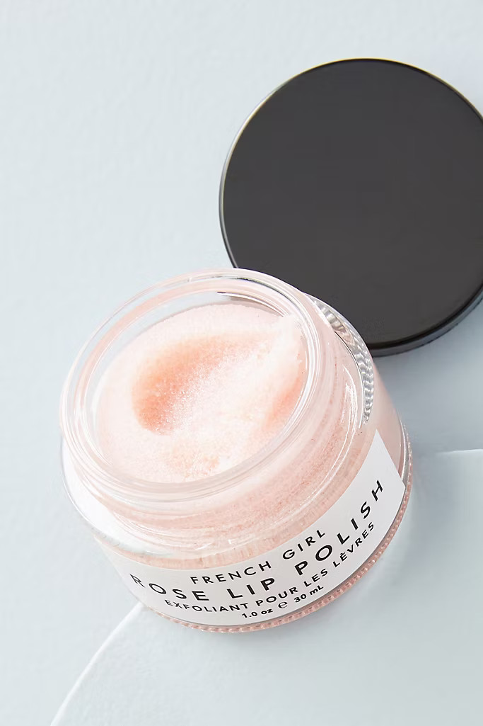 French Girl Organics Rose Lip Polish | Anthropologie (US)