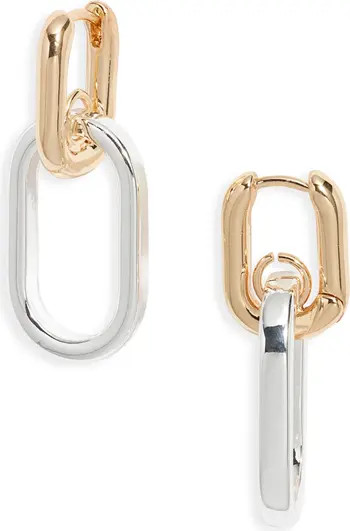 Nordstrom Double Link Drop Earrings | Nordstrom | Nordstrom