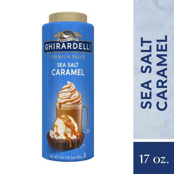 Ghirardelli Sea Salt Caramel Sauce Bottle, 17 oz - Walmart.com | Walmart (US)