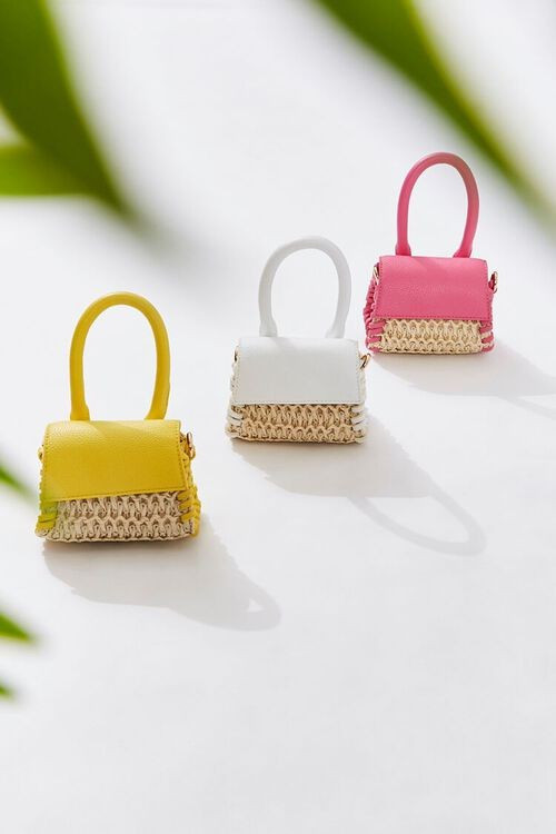 Basketwoven Mini Crossbody Bag | Forever 21 (US)