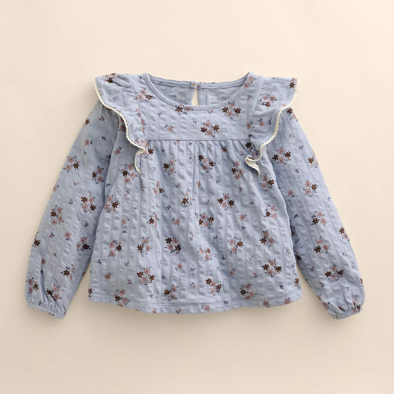 Girls 4-12 Little Co. by Lauren Conrad Ruffle Babydoll Top | Kohl's