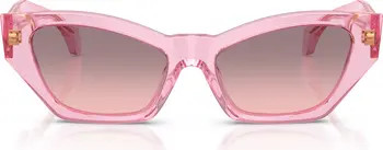Versace 53mm Cat Eye Sunglasses | Nordstrom | Nordstrom